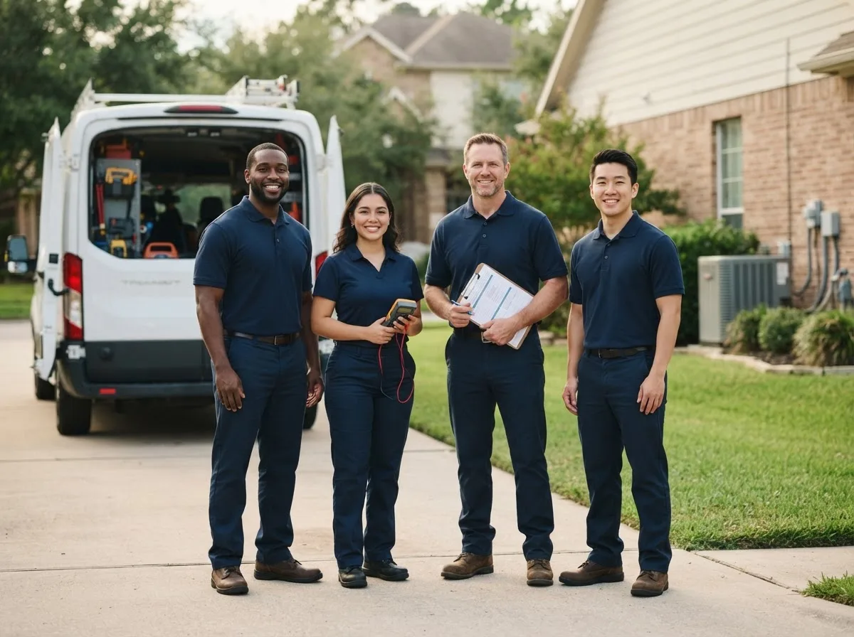 Certified HVAC technician near Sinton, TX